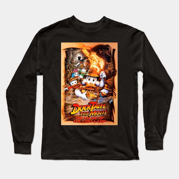 Treasure of the Lost Lamp Long Sleeve T-Shirt by fun stuff, dumb stuff